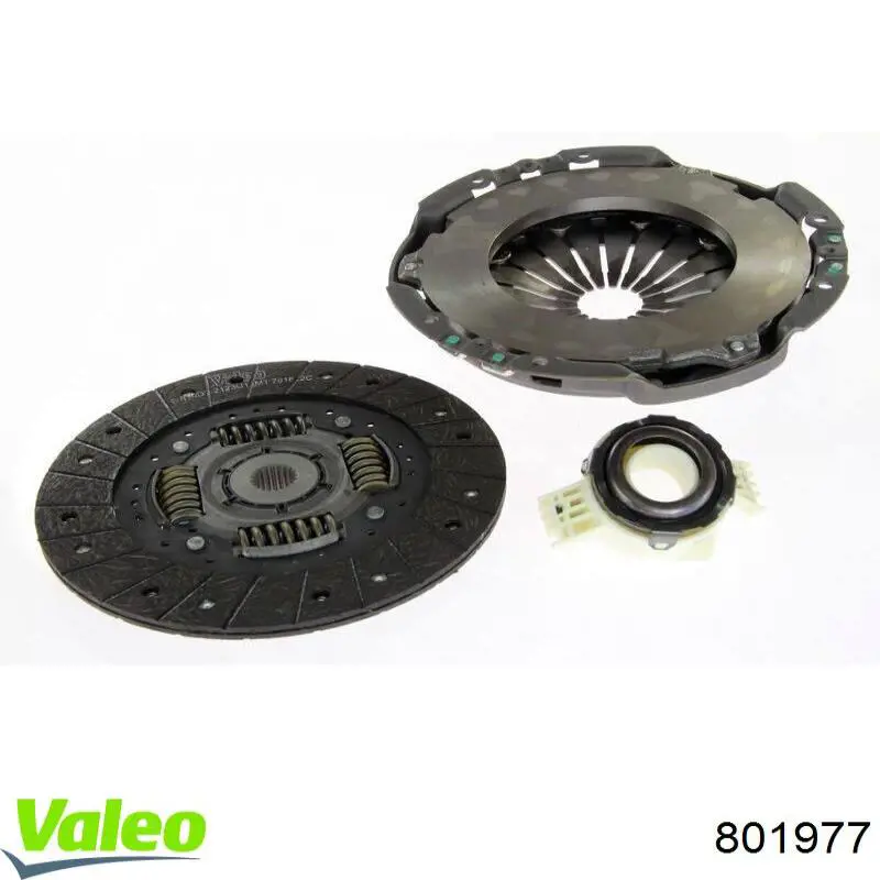 Комплект зчеплення (3 частини) VALEO 801977 ціна, від 168.57 USD