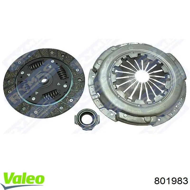801983 VALEO Зчеплення в зборі