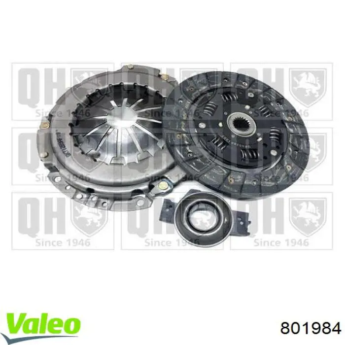 Комплект зчеплення (3 частини) VALEO 801984 ціна, від 107.49 USD