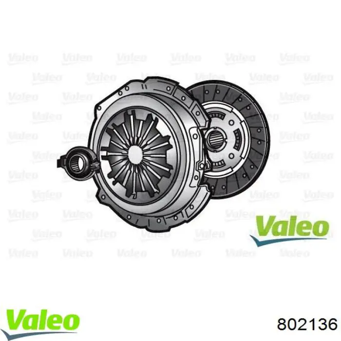 Купити 802136 VALEO Корзина зчеплення