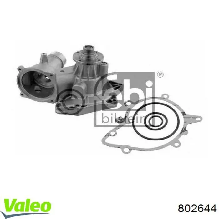 Корзина сцепления  VALEO 802644