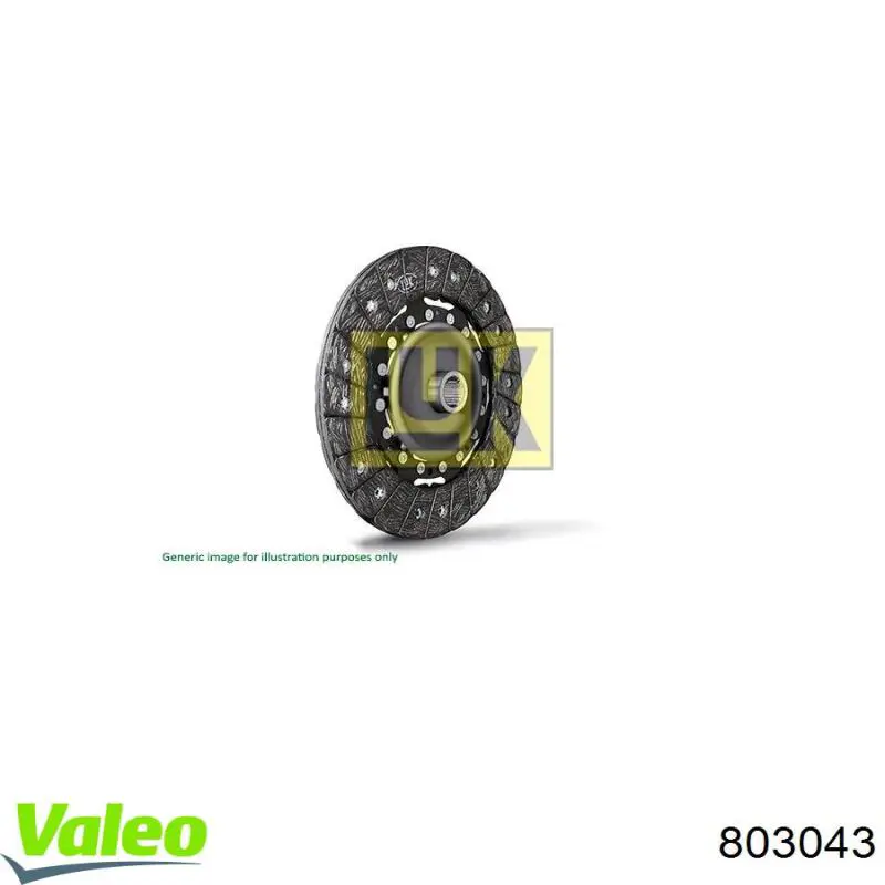 Купити 803043 VALEO Диск зчеплення