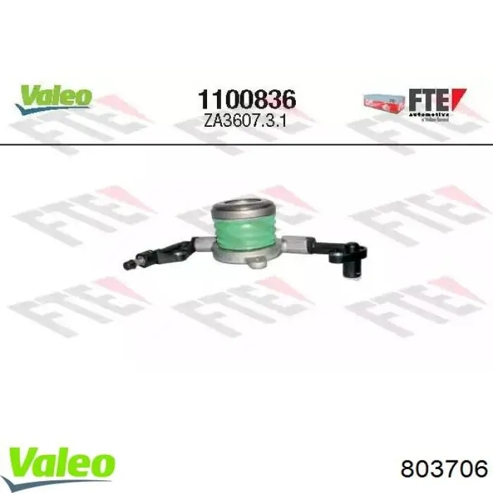 Диск сцепления VALEO 803706 Диск сцепления VALEO 803706