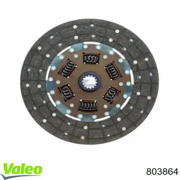 Диск зчеплення ведений VALEO 803864