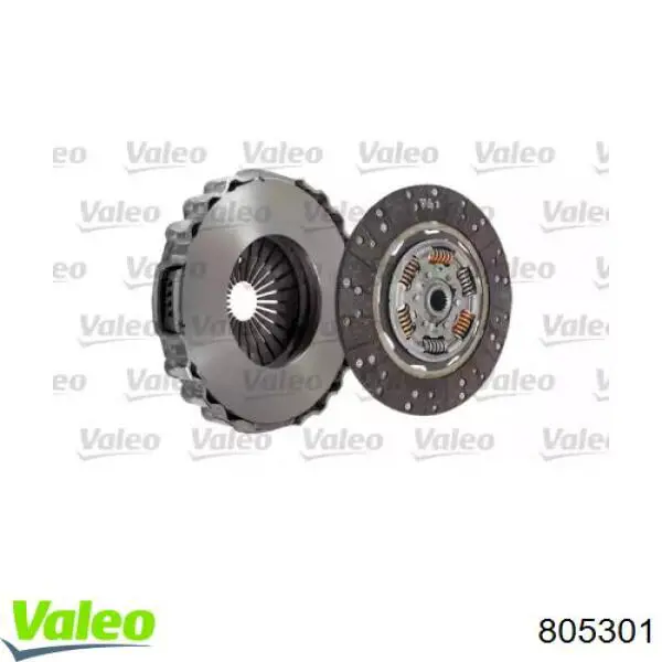 Купити 805301 VALEO Комплект зчеплення (диск, корзина, підшипник)