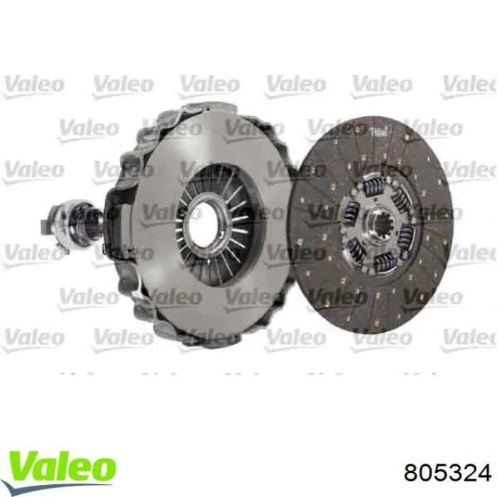 Купити 805324 VALEO Комплект зчеплення (диск, корзина, підшипник)