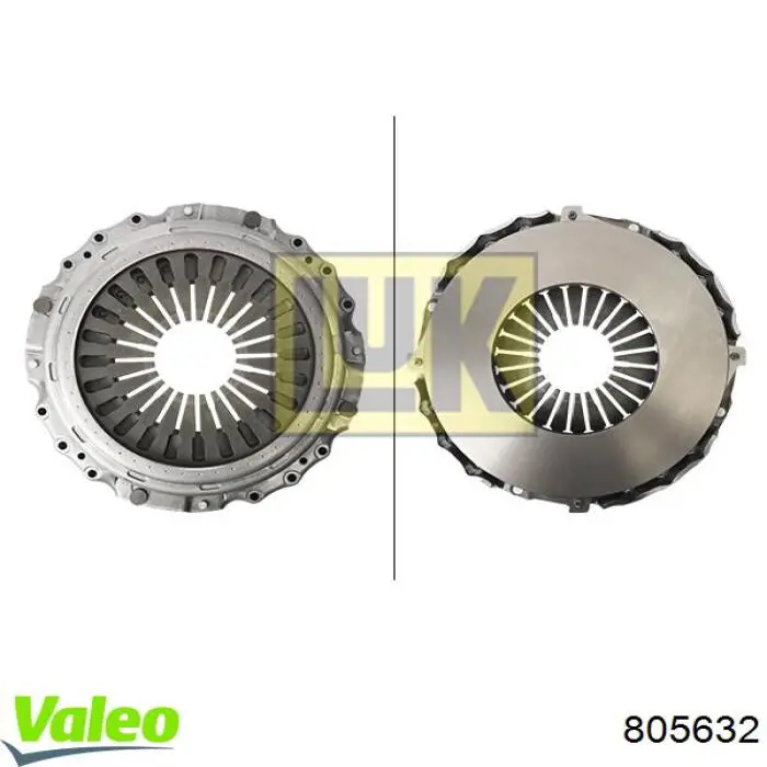 Купити 805632 VALEO Корзина зчеплення