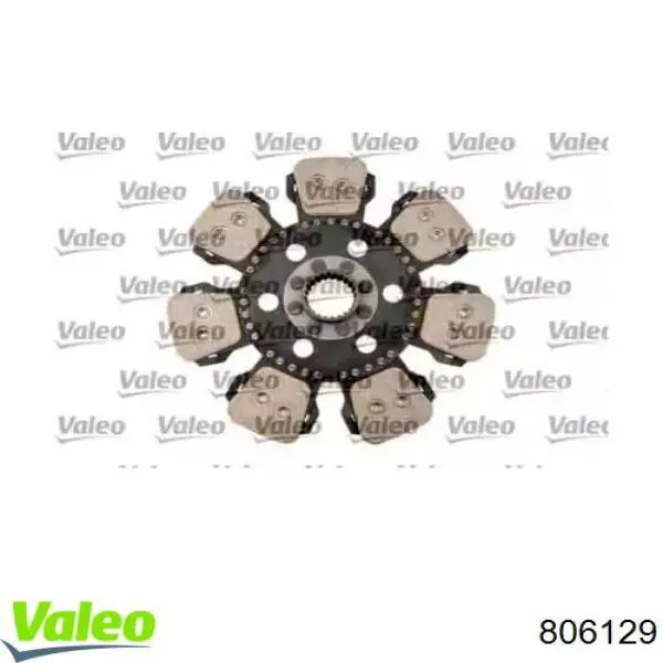 Зчеплення VALEO 806129 ціна, від 327.89 USD