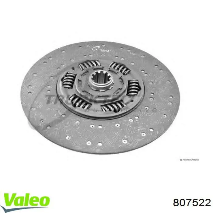 Диск зчеплення ведений VALEO 807522