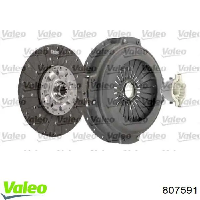 Диск зчеплення 807589 VALEO