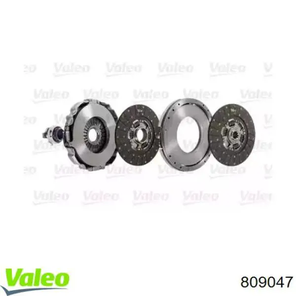 Купити 809047 VALEO Комплект зчеплення (диск, корзина, підшипник)