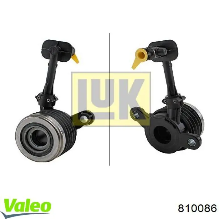 Робочий циліндр зчеплення в зборі з витискним підшипником 810086 VALEO