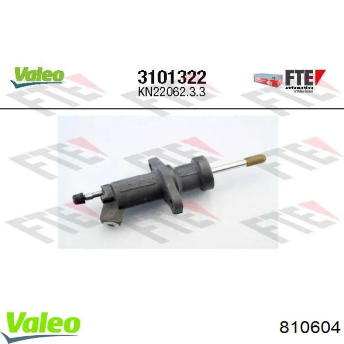 Актуатор зчеплення VALEO 810604 ціна, від 40.52 USD