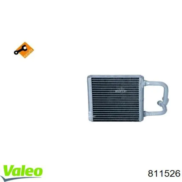 Радіатор пічки (обігрівача) VALEO 811526 ціна, від 42.48 USD