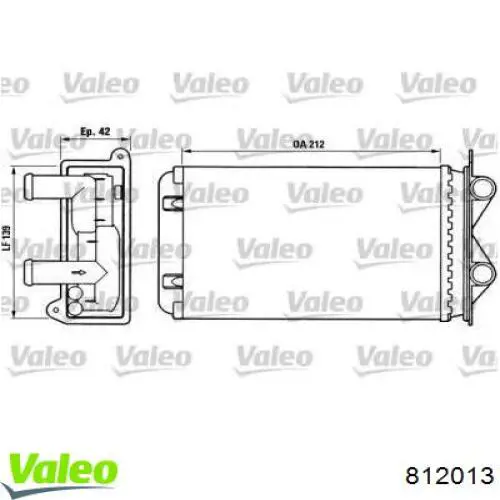 Купити 812013 VALEO Теплообмінник