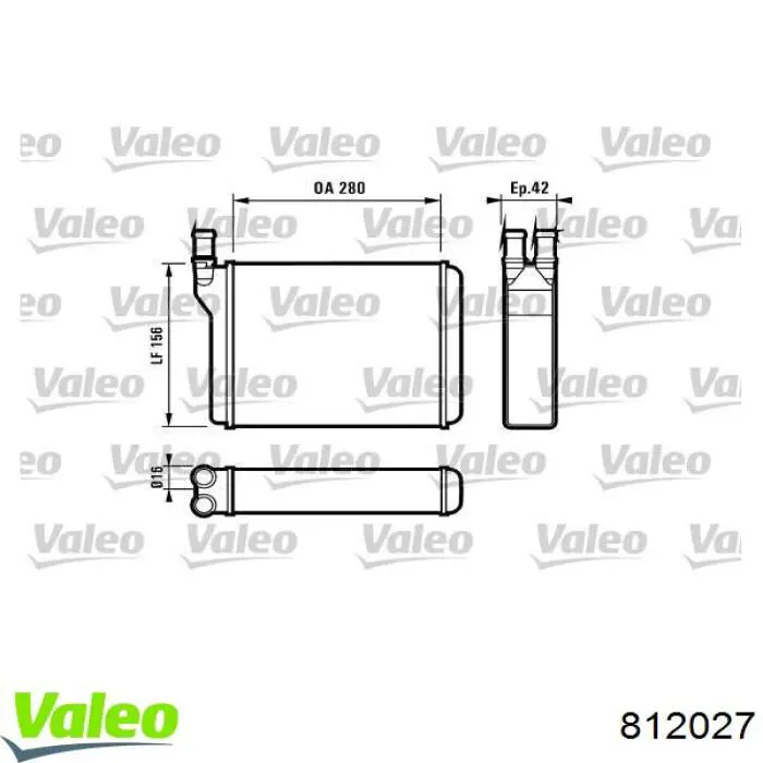 Купити 6521N82 Polcar Теплообмінник