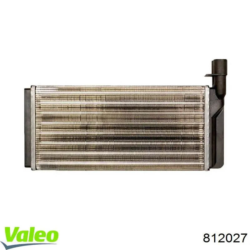 Радіатор пічки 812027 VALEO