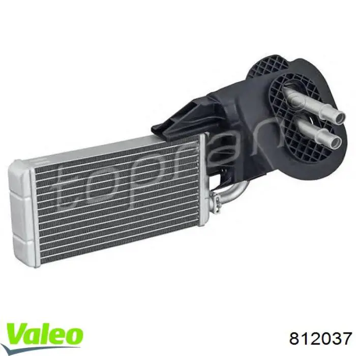 812037 VALEO Радіатор опалювача салону