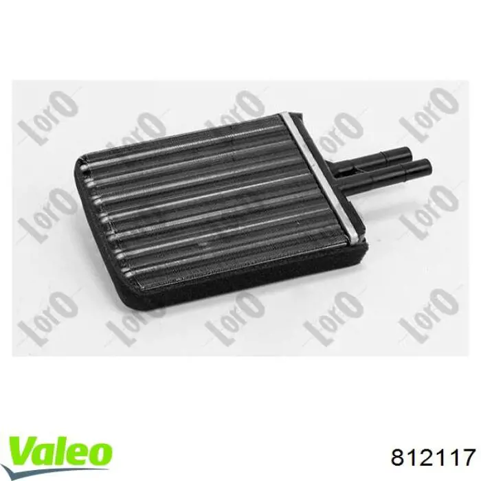 812117 VALEO радіатор пічки (обігрівача)