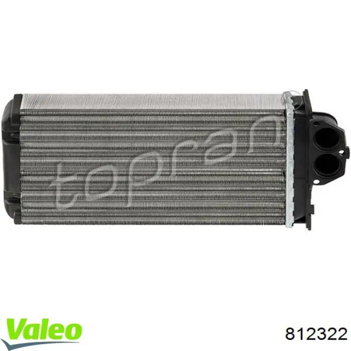 812322 VALEO Радіатор опалювача салону