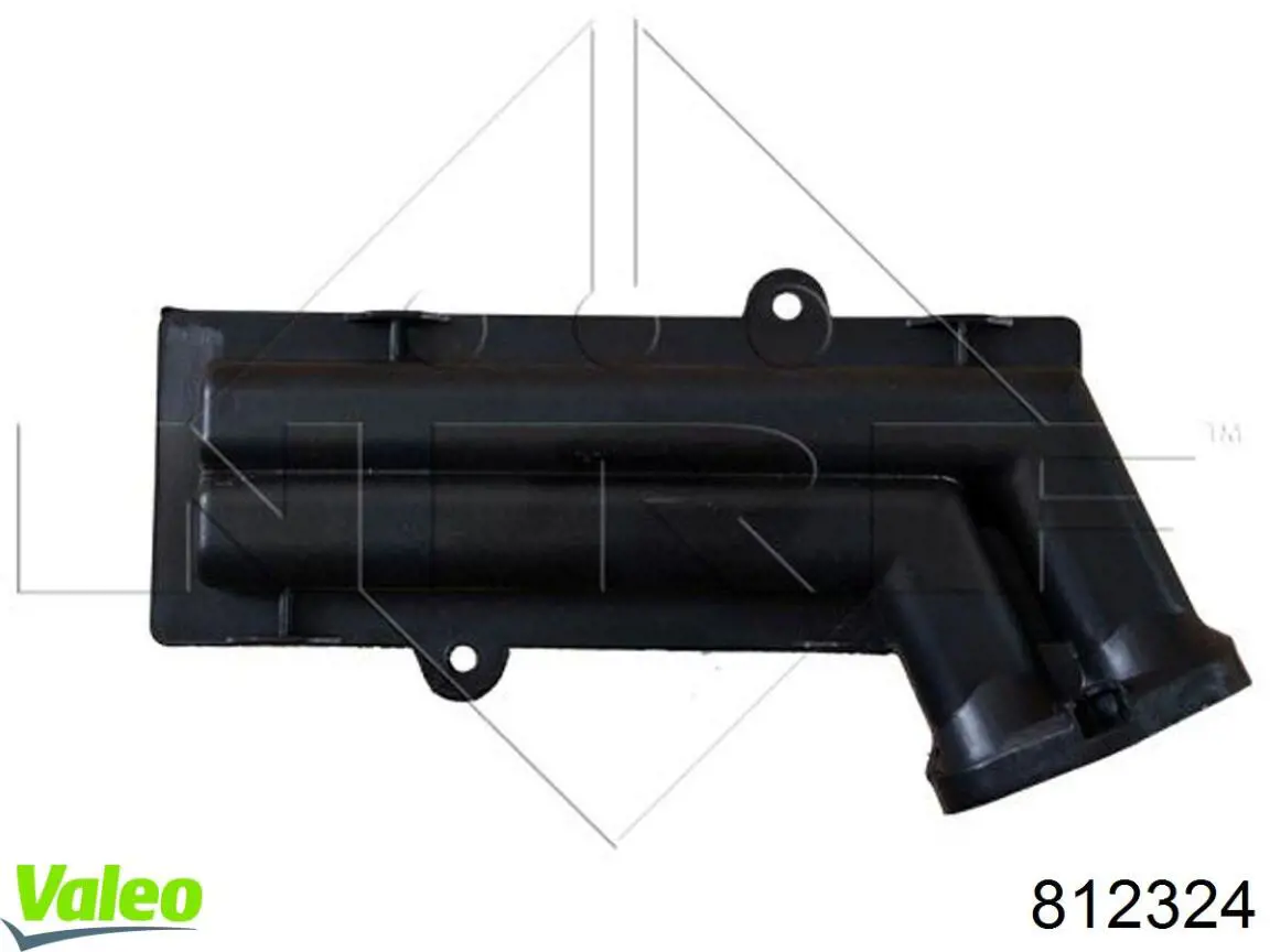 812324 VALEO Радіатор опалювача салону