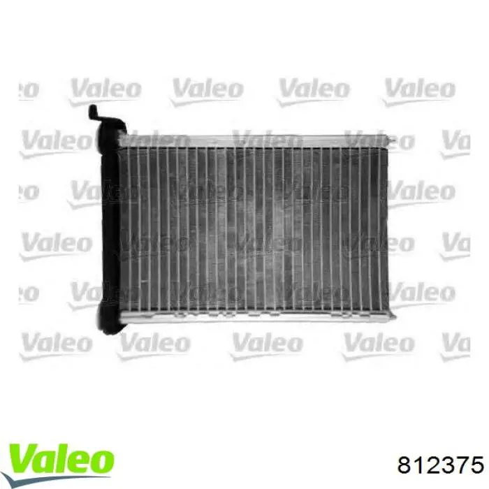Радіатор пічки (обігрівача) VALEO 812375 ціна, від 36.22 USD