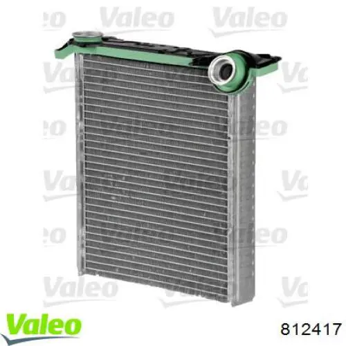 812417 VALEO Радіатор опалювача салону