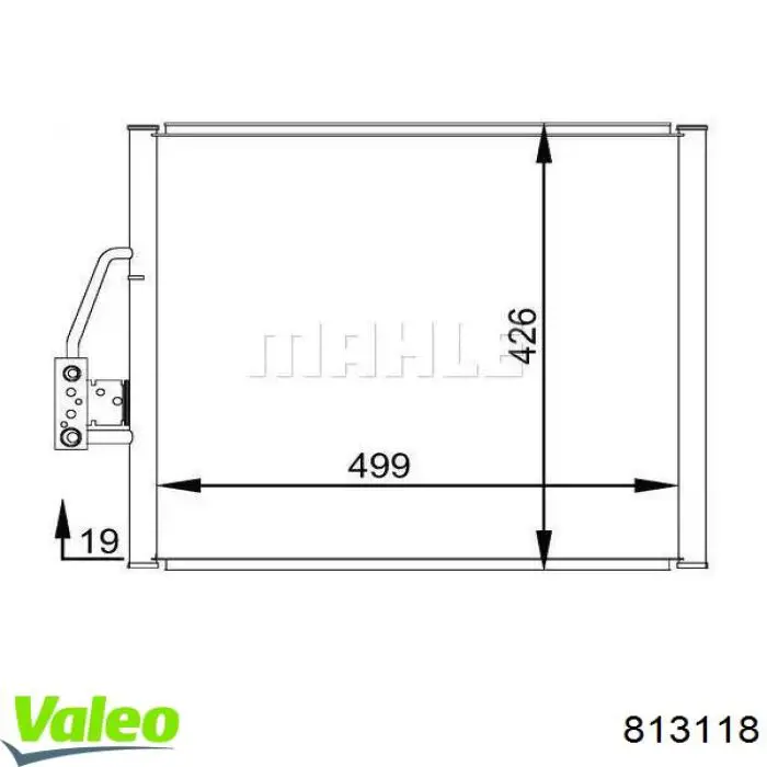 Насос кондиціонера VALEO 813118