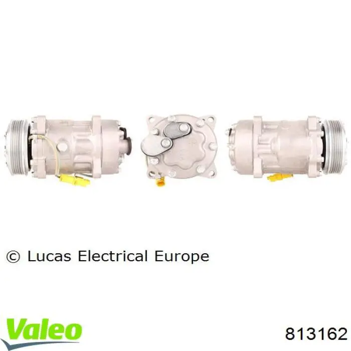Компресор кондиціонера 813162 VALEO
