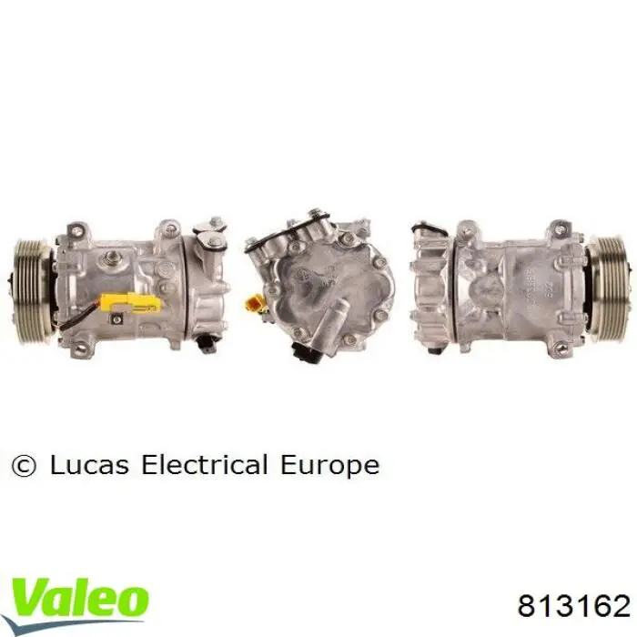 Компресор системи кондиціювання VALEO 813162 ціна, від 125.16 USD