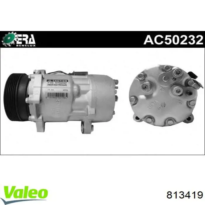Купити 813419 VALEO Компресор кліматичної установки