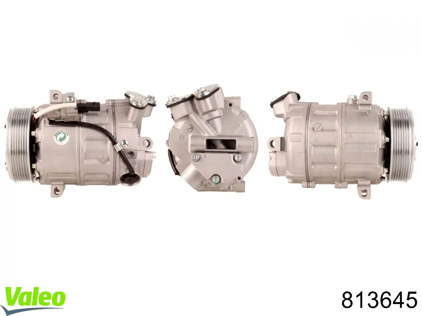 Компресор системи кондиціювання VALEO 813645 ціна, від 193.32 USD