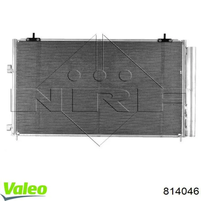 Радіатор кондиціонера 814046 VALEO