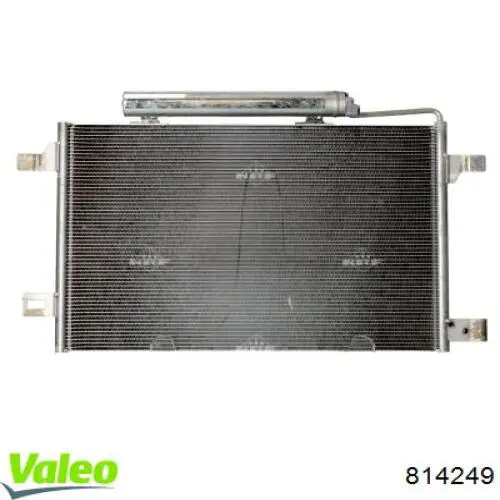 Радіатор кондиціонера 814249 VALEO
