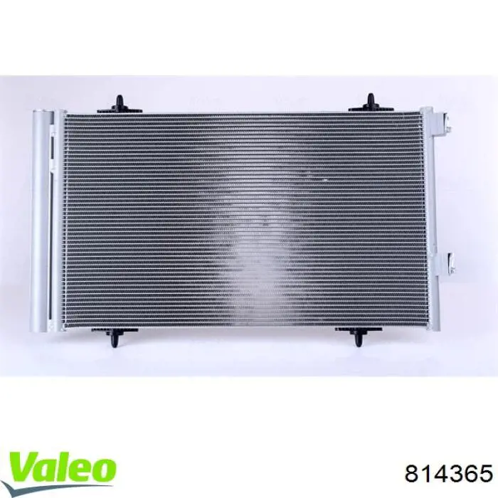Радіатор кондиціонера 814365 VALEO