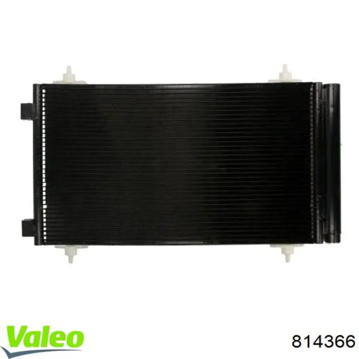 Радіатор кондиціонера 814366 VALEO