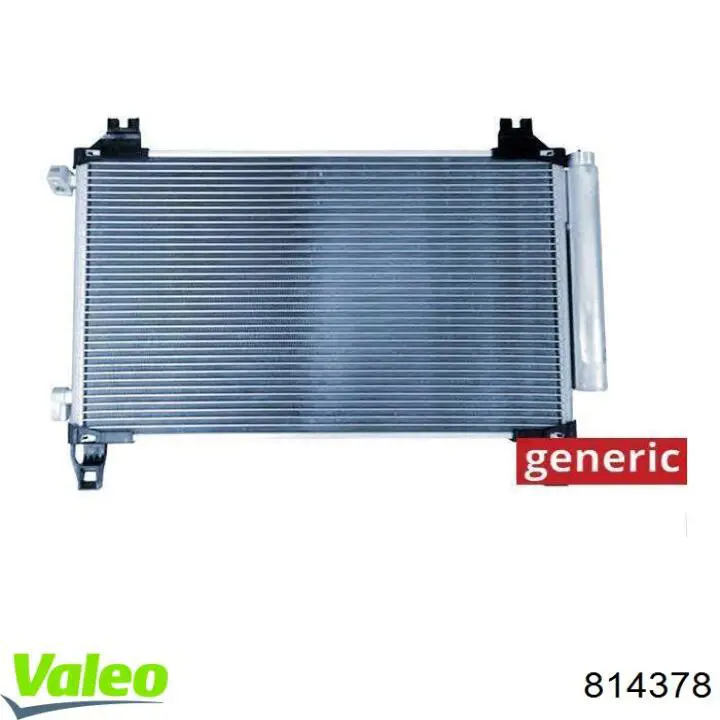 Конденсатор кондиціонера VALEO 814378 ціна, від 102.59 USD