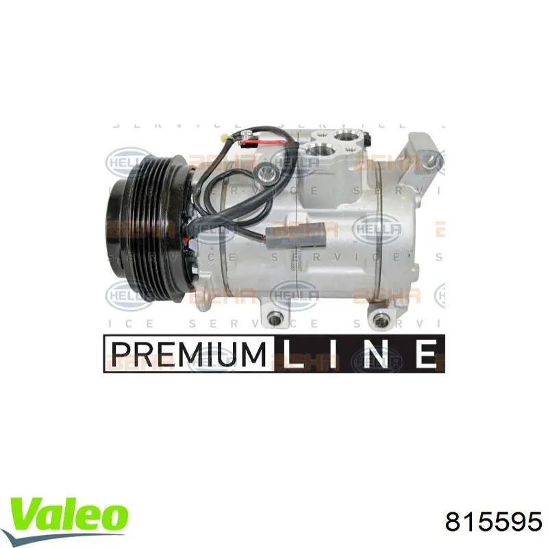 Компресор системи кондиціювання VALEO 815595 ціна, від 359.35 USD
