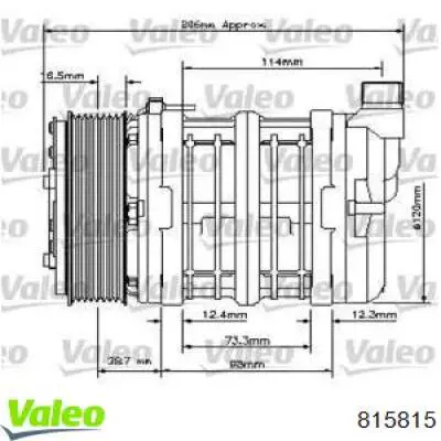 Компресор системи кондиціювання VALEO 815815 ціна, від 276.79 USD