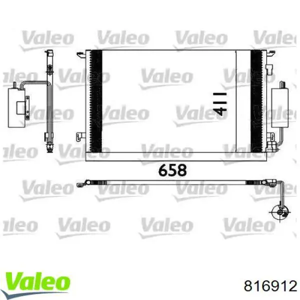 816912 VALEO Конденсатор