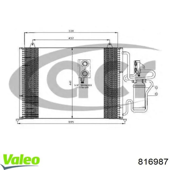 7701205214 Renault (RVI) Конденсатор