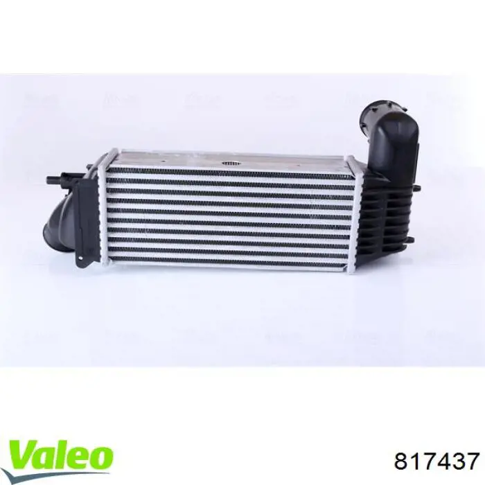 Купити 817437 VALEO Радіатор интеркуллера