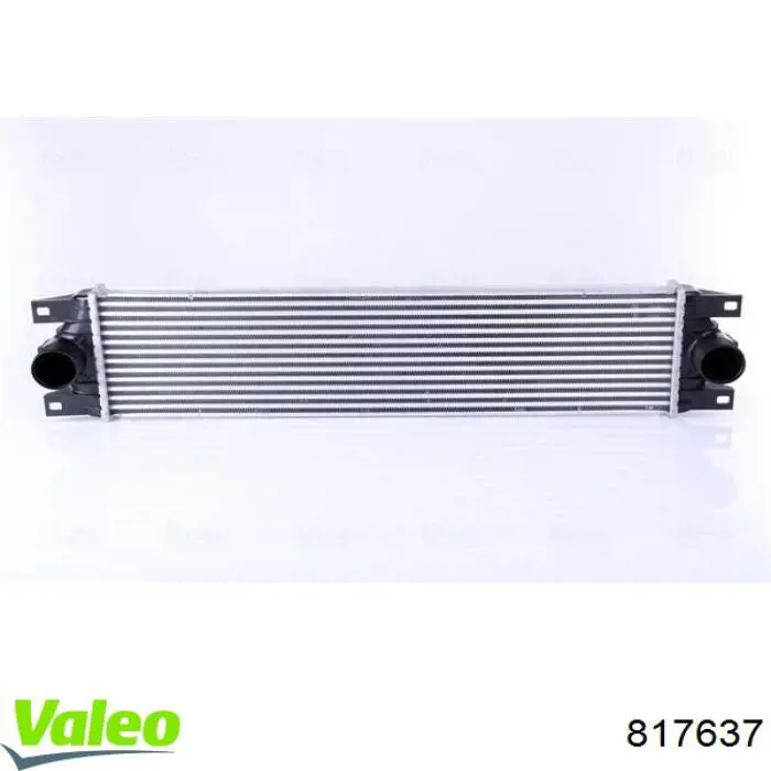 Купити 817637 VALEO Радіатор интеркуллера