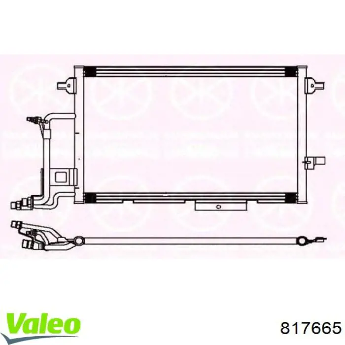 817665 VALEO Конденсатор
