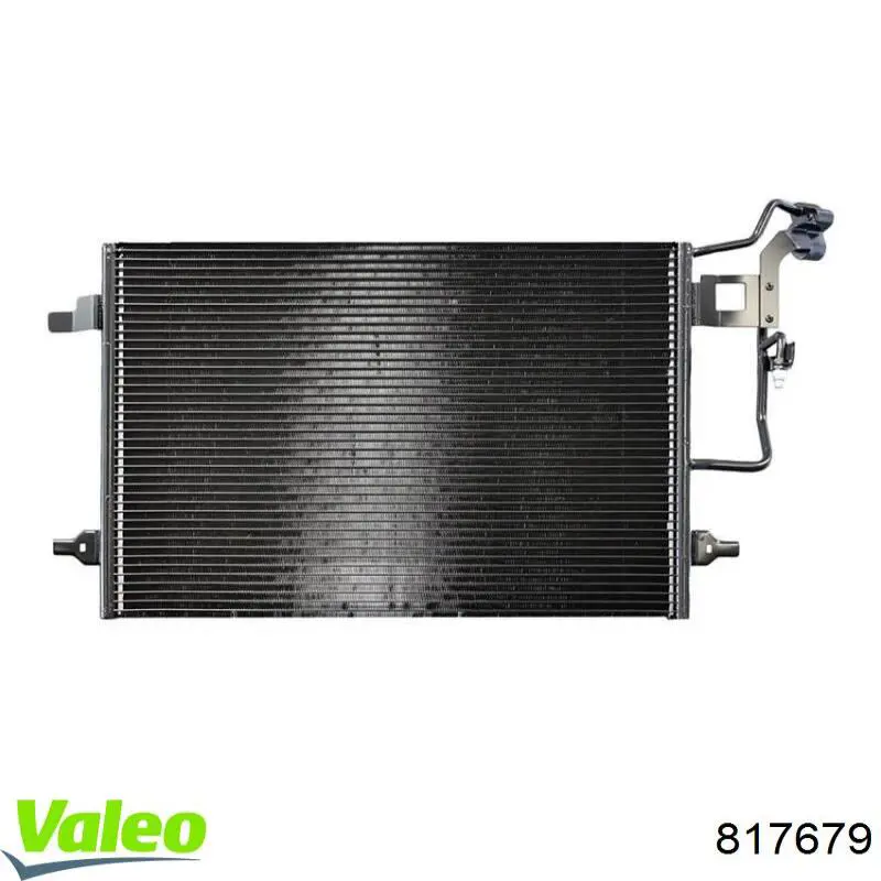 Радіатор кондиціонера 817679 VALEO