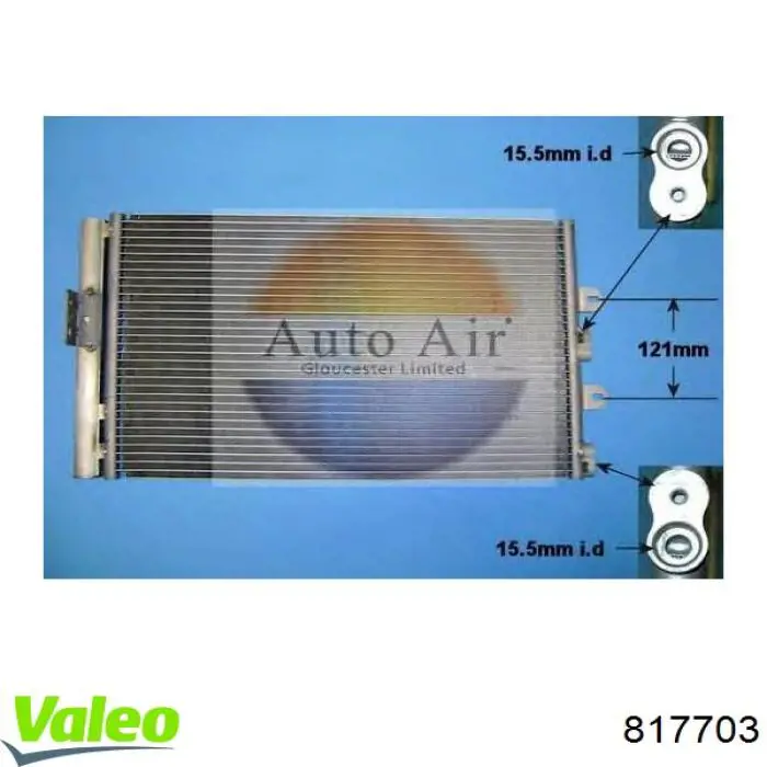 Купити AC830103 Maxgear Радіатор системи охолодження кондиціонера