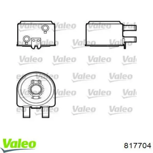 Радіатор масляний (холодильник), під фільтром VALEO 817704 ціна, від 22.03 USD