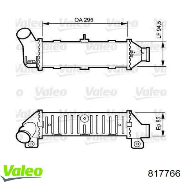 Інтеркулер CI60000P Mahle Original