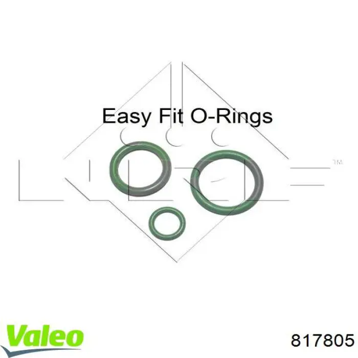 Радіатор кондиціонера 817805 VALEO