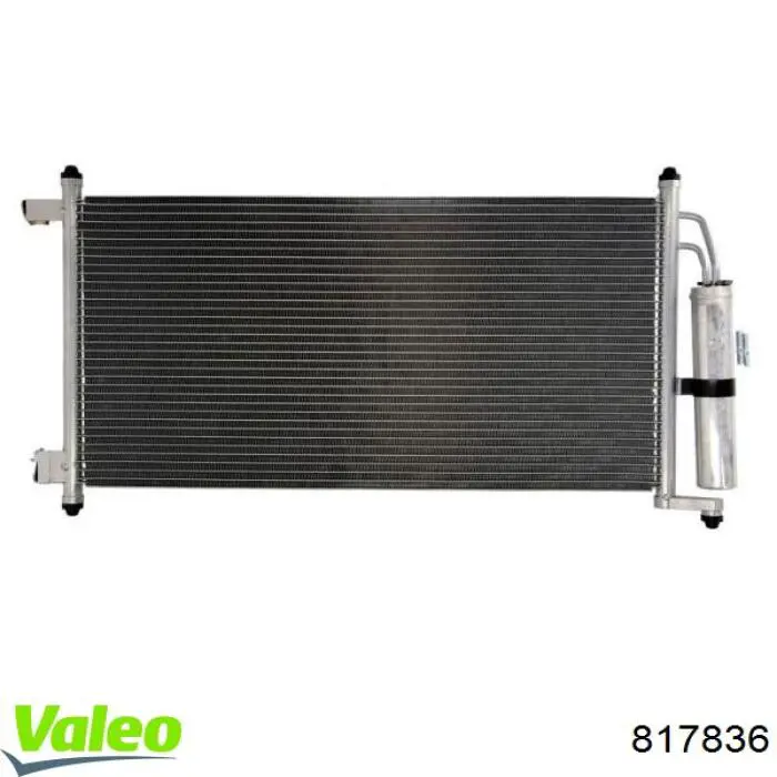 Радіатор кондиціонера 817836 VALEO